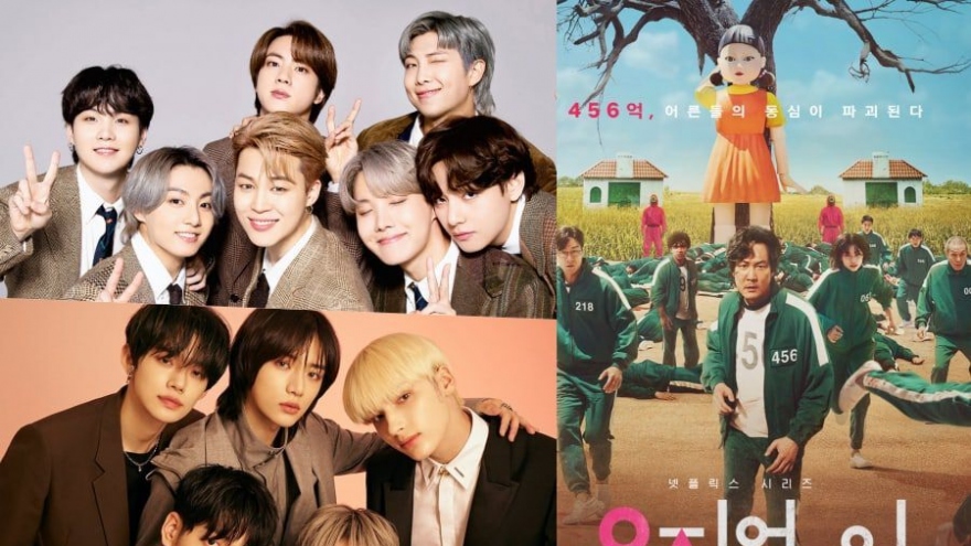 BTS, TXT và "Squid game" được đề cử giải thưởng People's Choice Awards